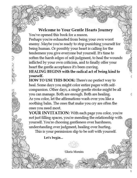 Book 1 - GENTLE HEARTS: Self-Compassion and Self-Acceptance