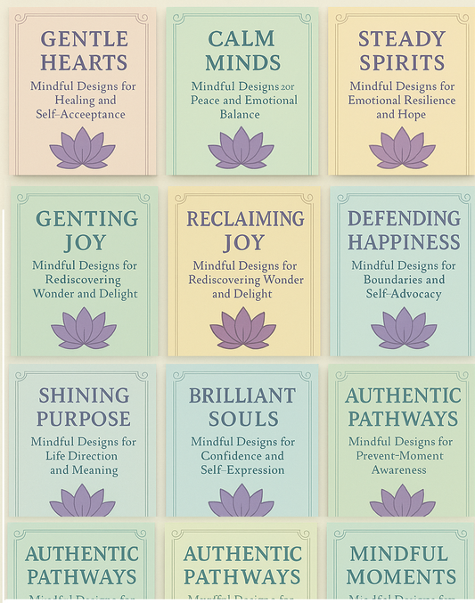 Book2 - Inner Calm - Stress Relief Coloring Book Digital Download